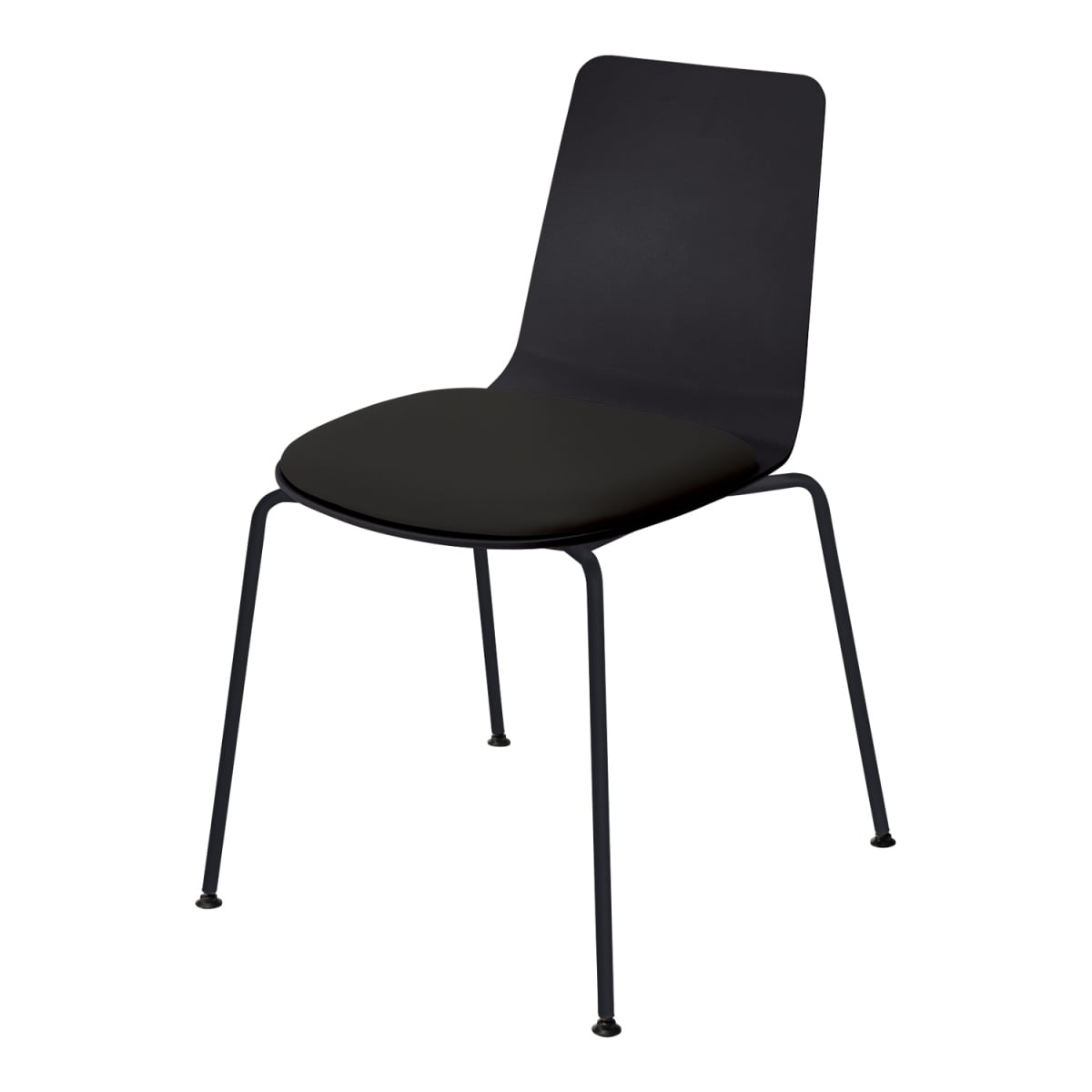 背座ブラック／座パッド(レザー)ブラック