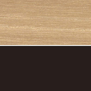 天板ティンバーミディアム／脚ブラック