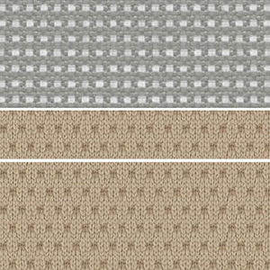 背：ライトグレー／座・ランバー： ソフトベージュ