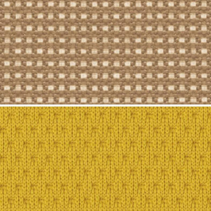 背：ソフトベージュ／座：オリーブイエロー