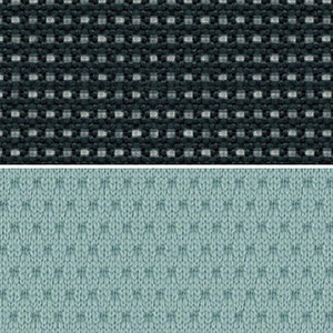 背：ブラック／座：アッシュターコイズ