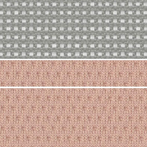 背：ライトグレー／座・ランバー： アッシュピンク