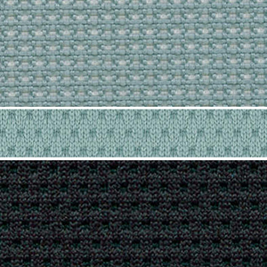 背・ランバー：アッシュターコイズ／座：ブラック