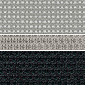 背・ランバー：ライトグレー／座：ブラック