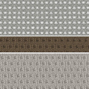 背座：ライトグレー／ランバー：ダークグレージュ