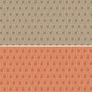 背：ソフトベージュ／座：ペールテラコッタ