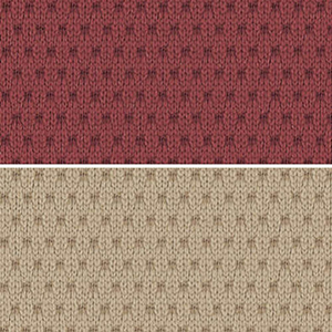 背：パーシアンレッド／座：ソフトベージュ