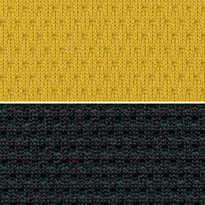 背：オリーブイエロー／座：ブラック