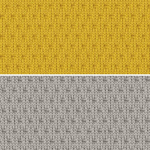 背：オリーブイエロー／座：ライトグレー