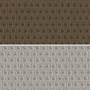 背：ダークグレージュ／座：ライトグレー