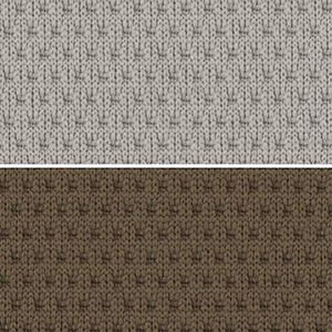 背：ライトグレー／座：ダークグレージュ