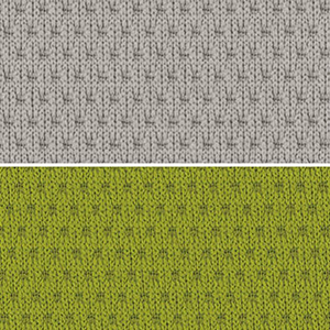 背：ライトグレー／座：ライトオリーブ