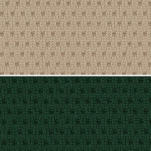 背：ソフトベージュ／座：ディープグリーン