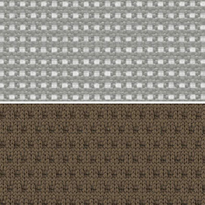 背：ライトグレー／座：ダークグレージュ