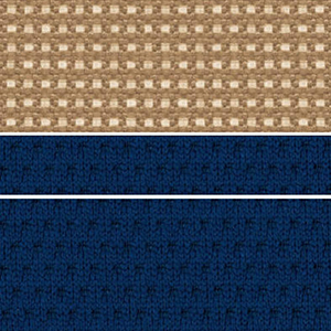 背：ソフトベージュ／座・ランバー： ネイビー