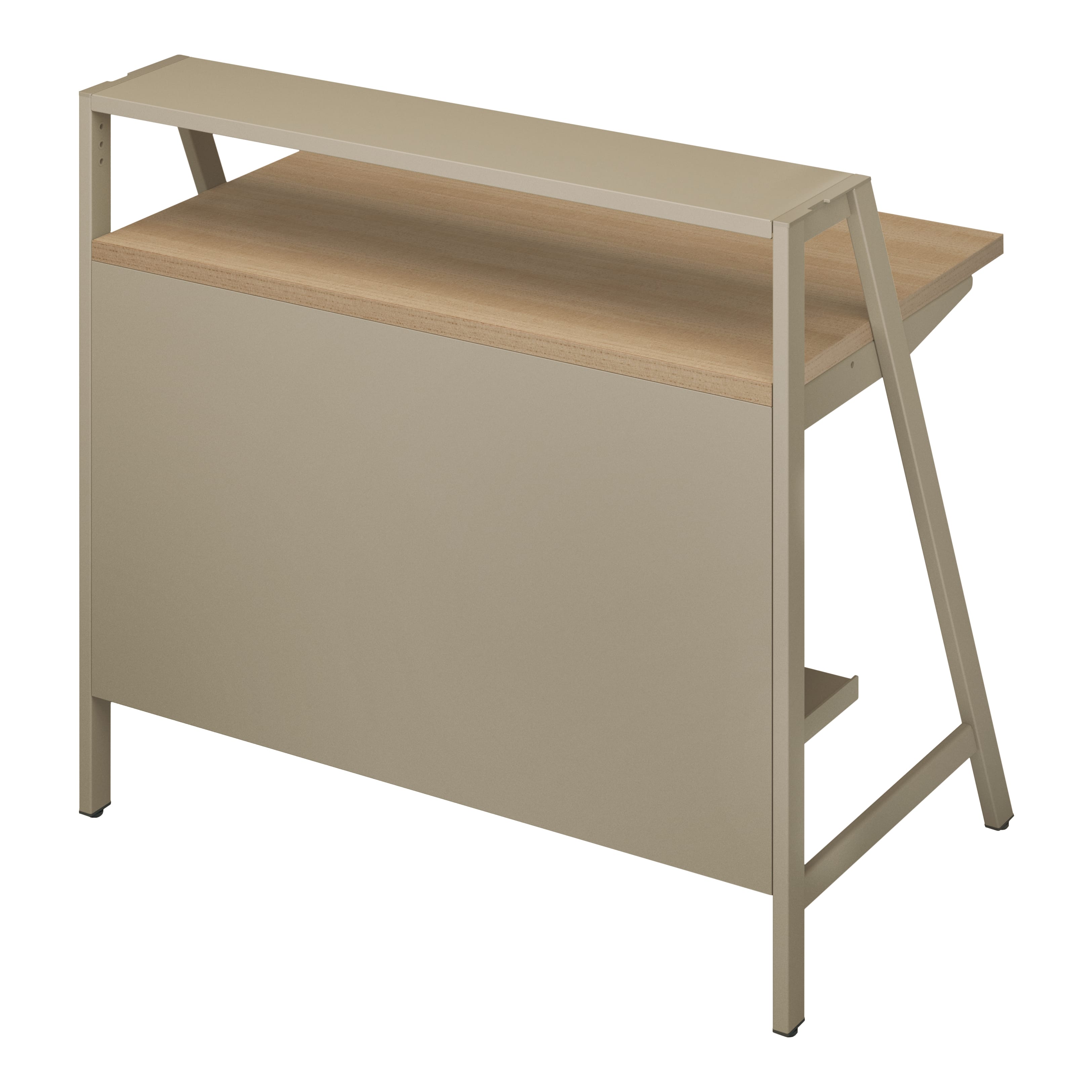 天板ラスティックミディアム/脚ベージュ