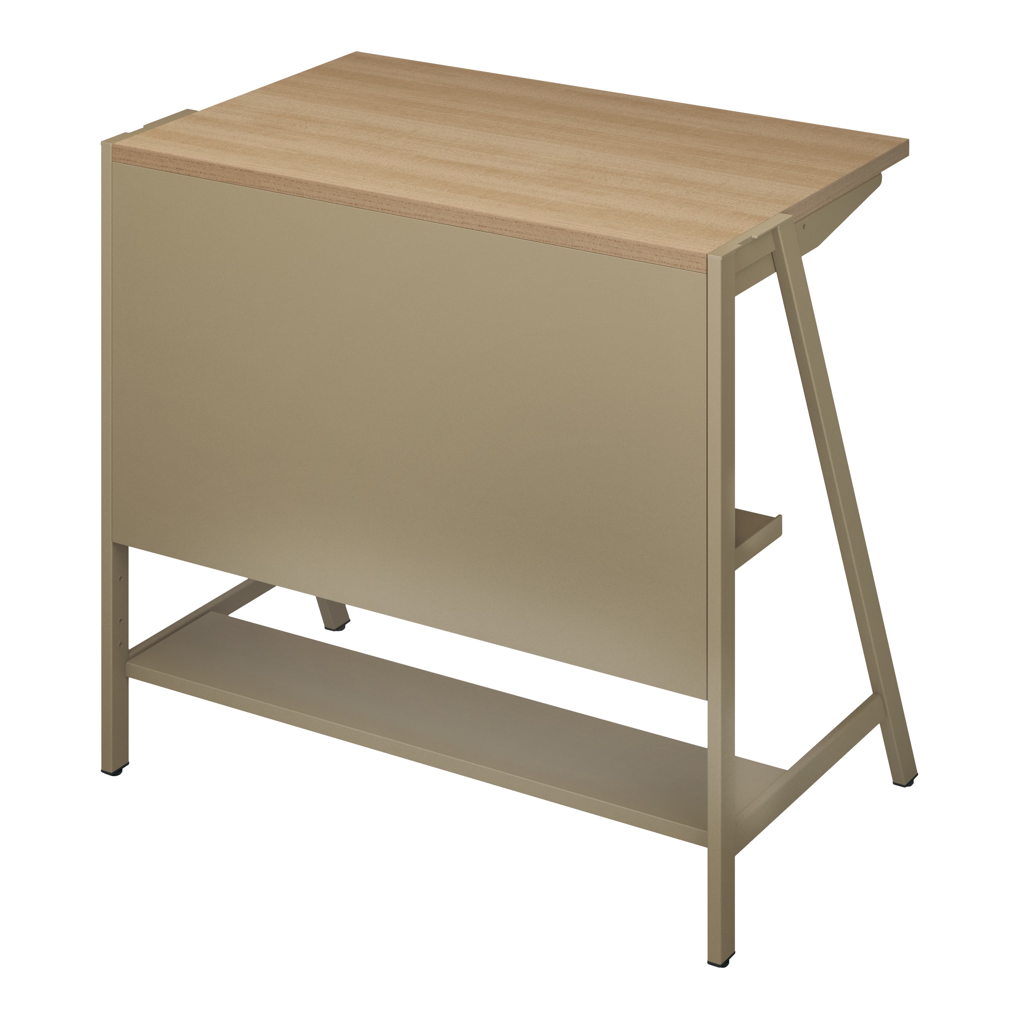 天板ラスティックミディアム/脚ベージュ