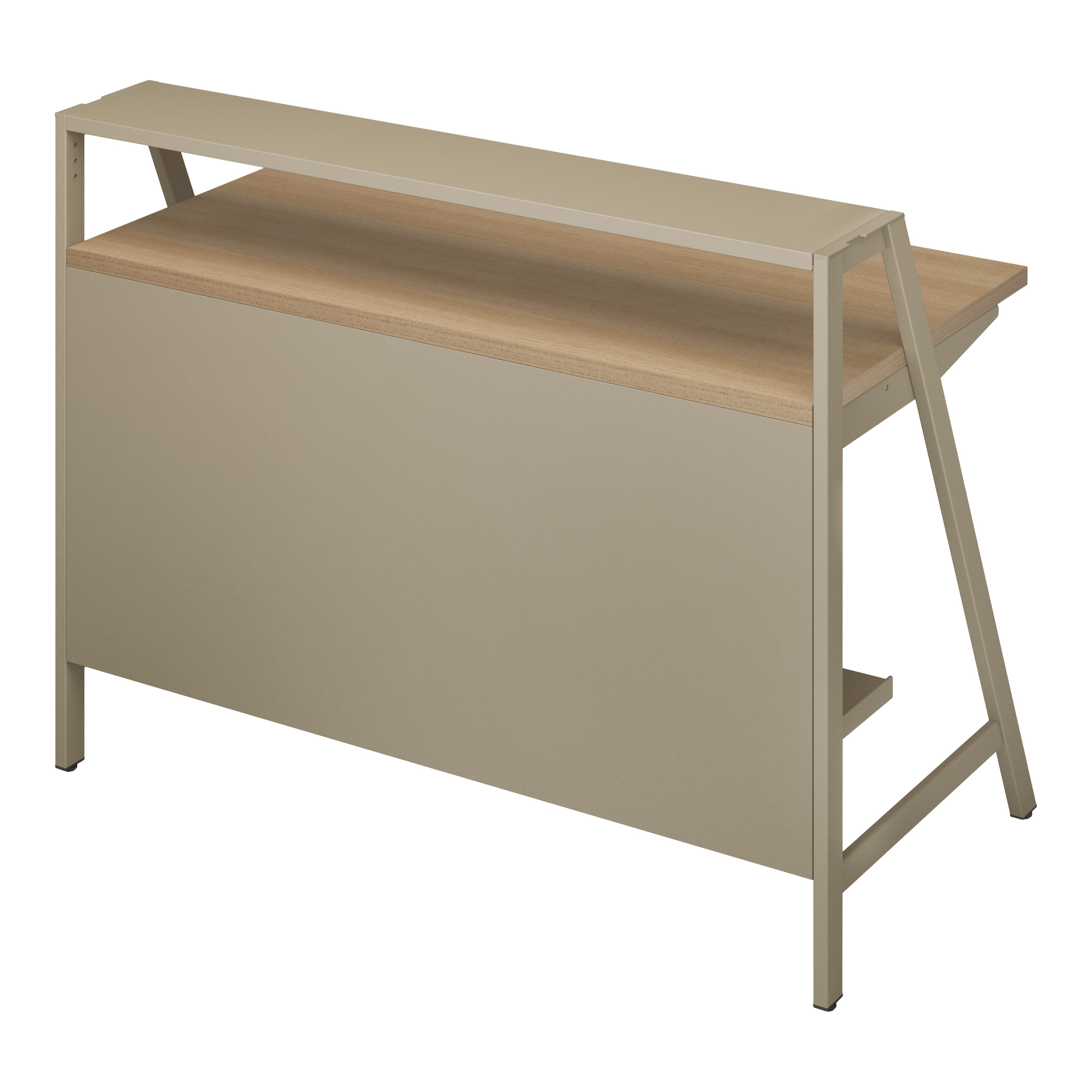 天板ラスティックミディアム/脚ベージュ