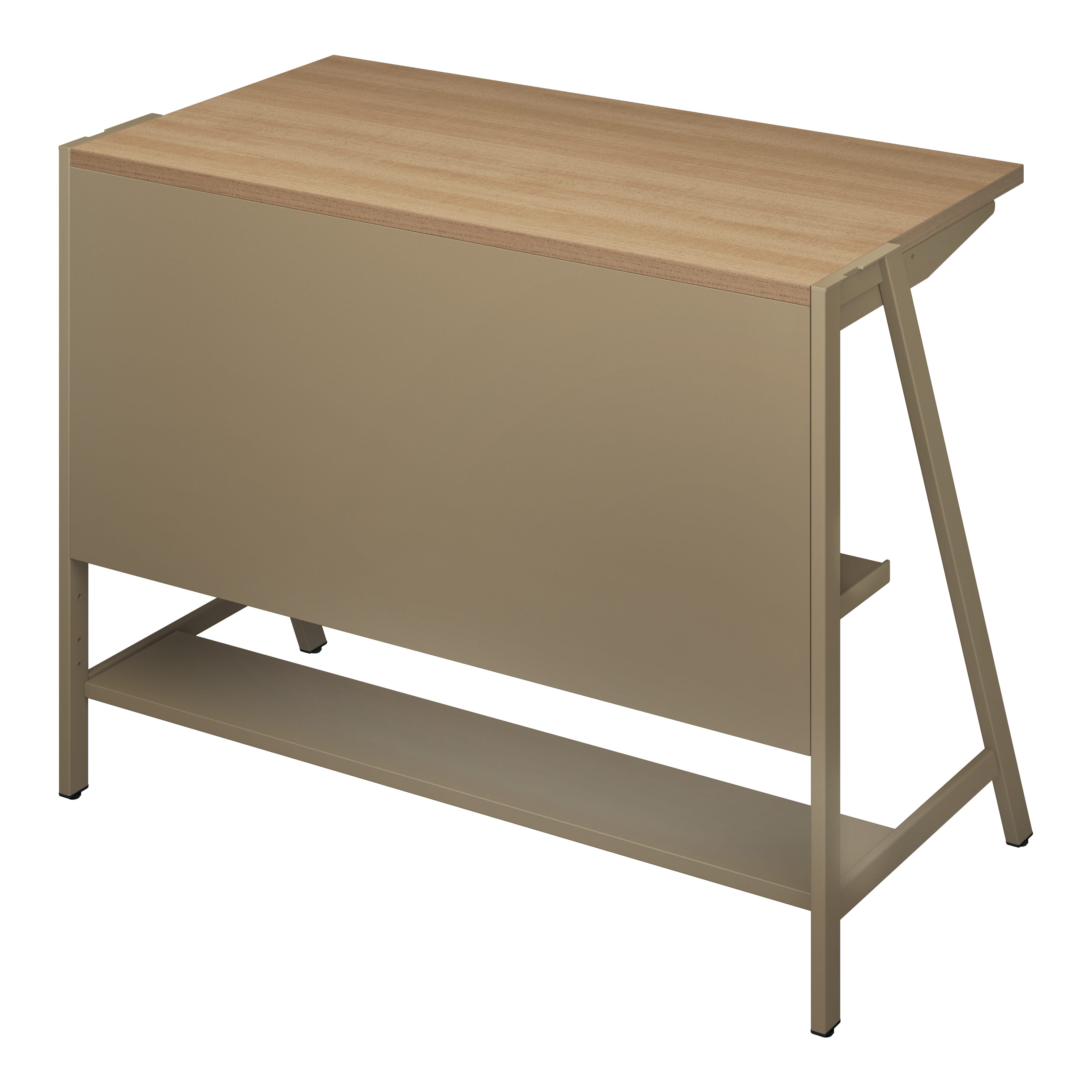 天板ラスティックミディアム／脚ベージュ