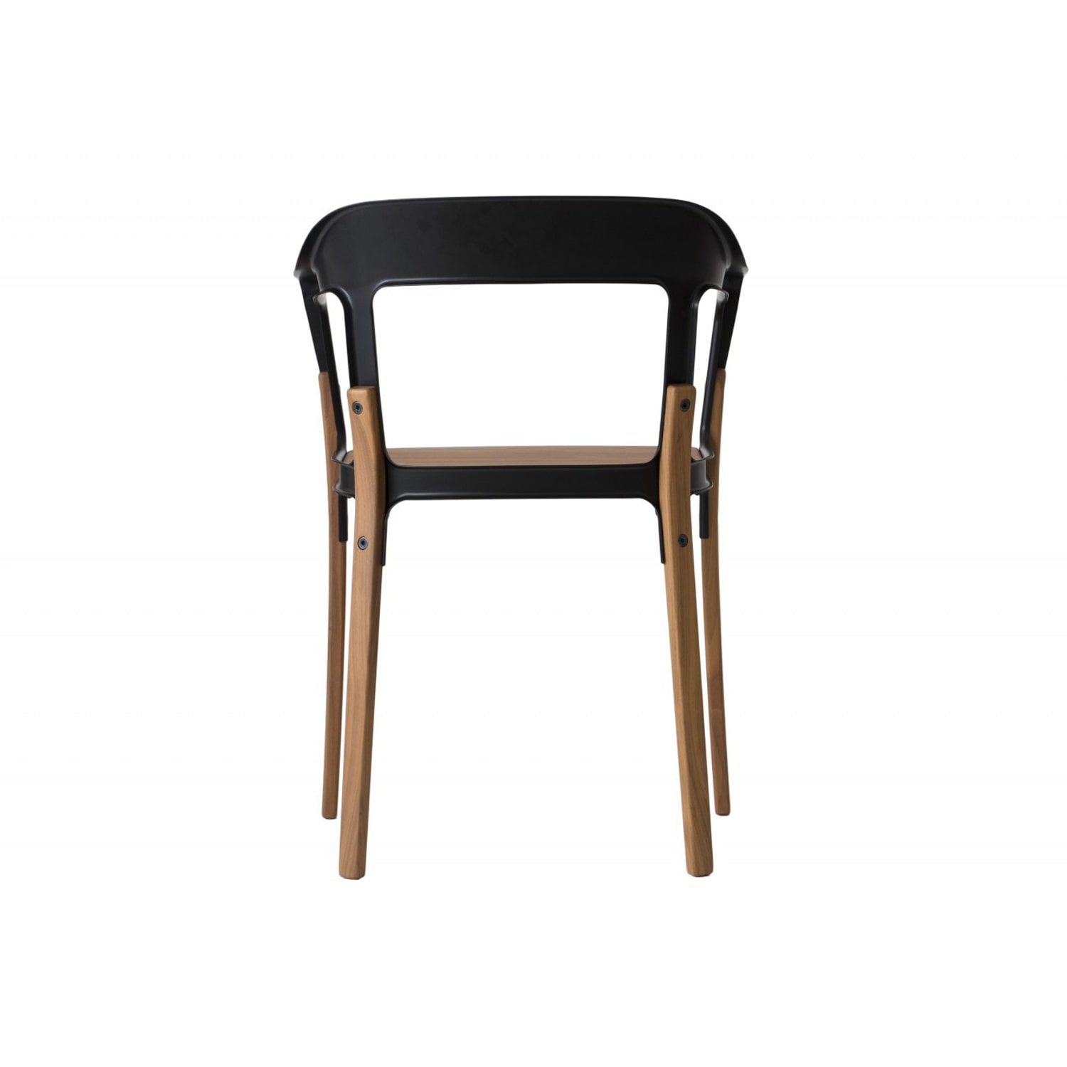 Frame:Black × Seat・Legs:American Walnut