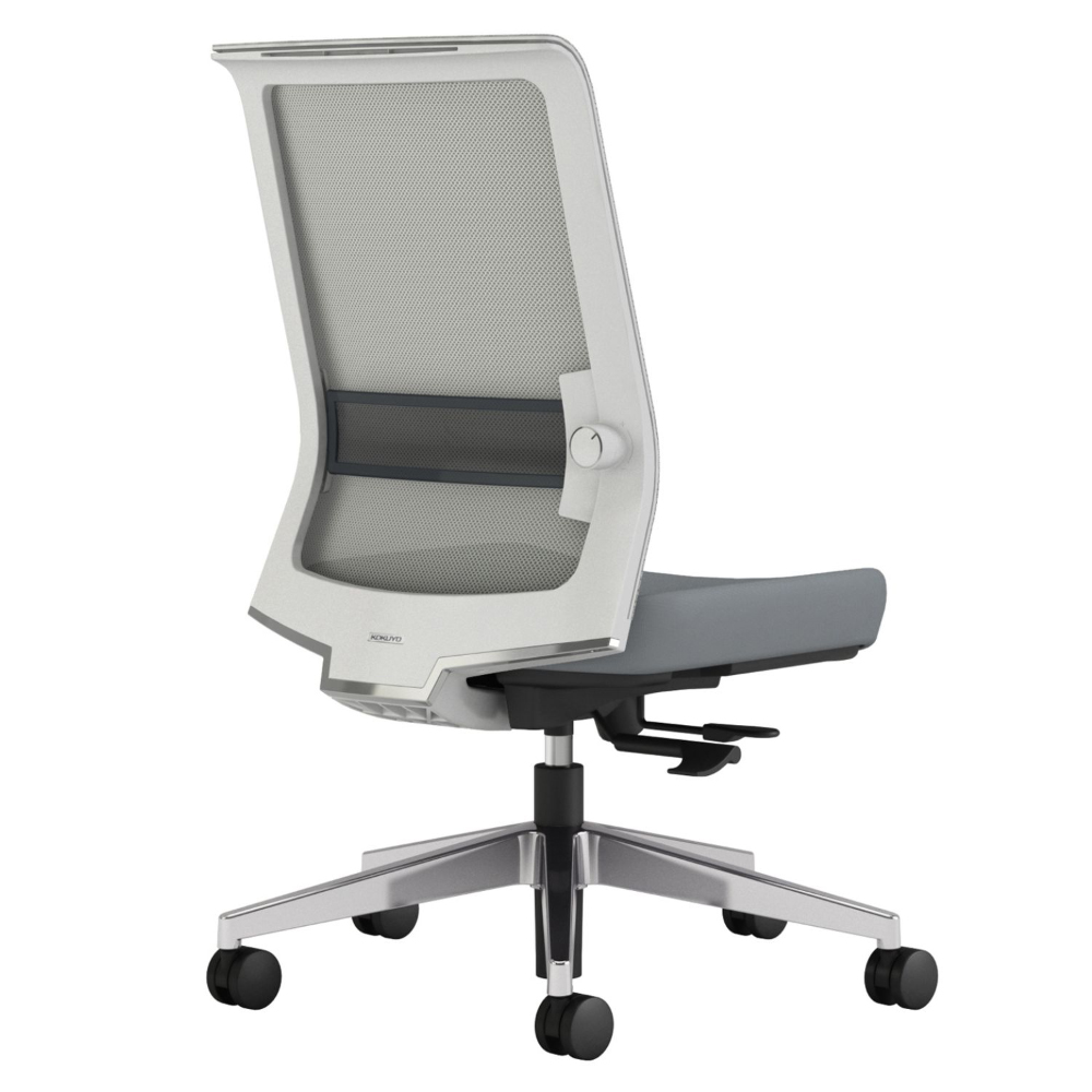 ホワイトフレーム/張地グレー