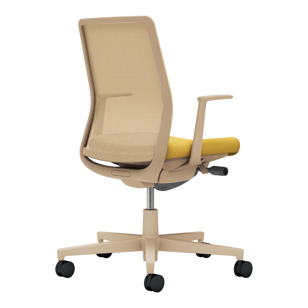 背：ソフトベージュ／座：オリーブイエロー