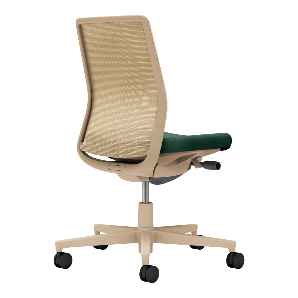 背：ソフトベージュ／座：ディープグリーン