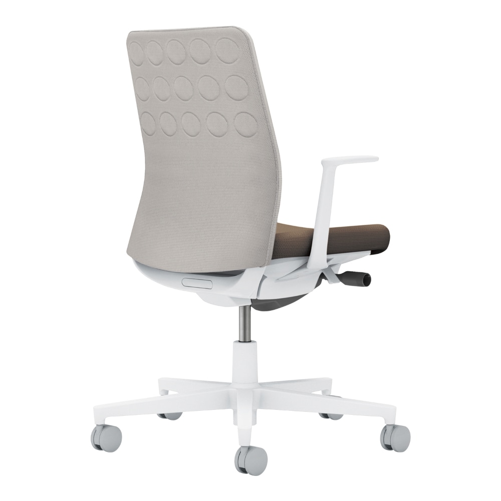 背：ライトグレー／座：ダークグレージュ