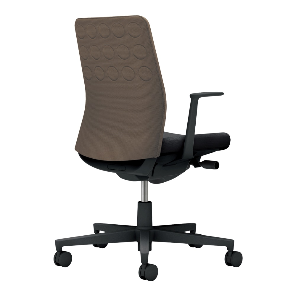 背：ダークグレージュ／座：ブラック