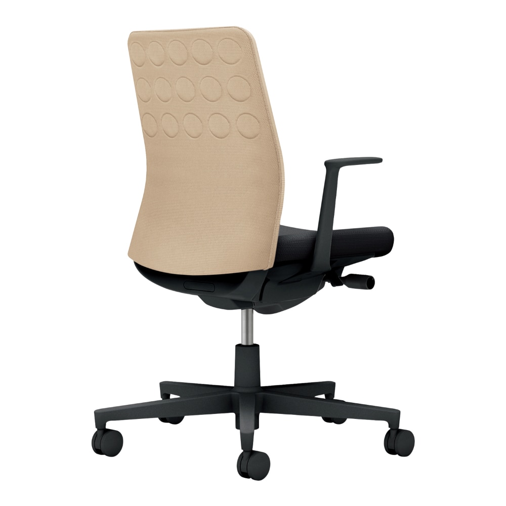 背：ソフトベージュ／座：ブラック