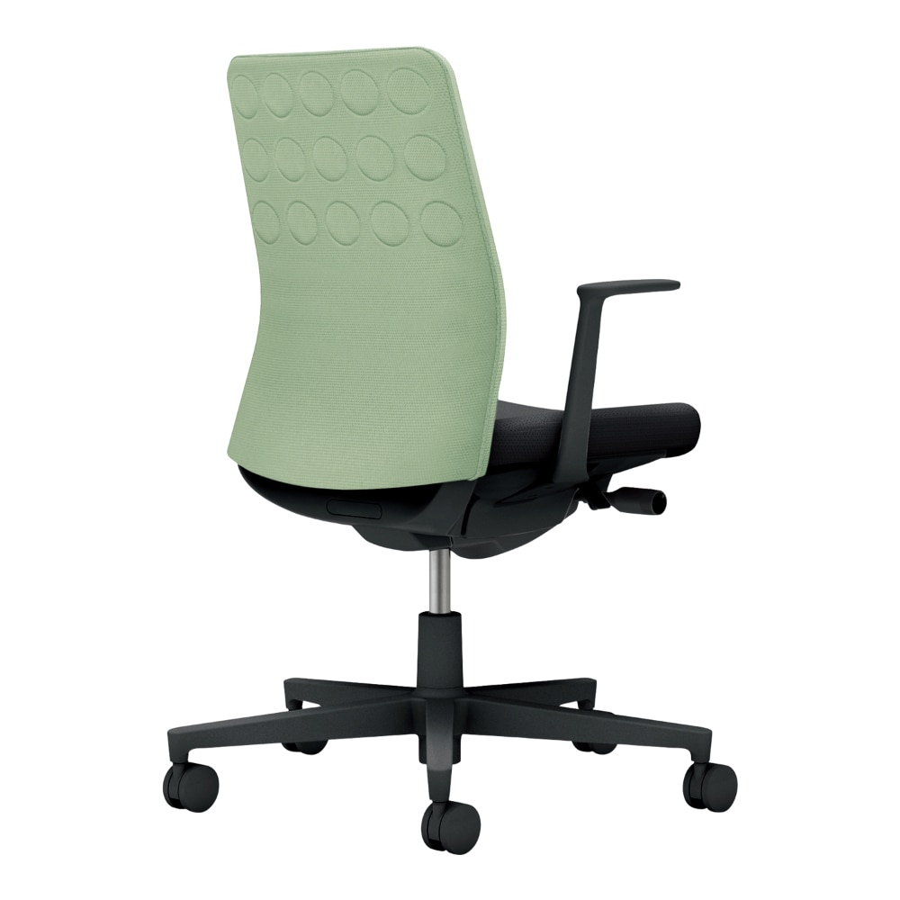 背：パウダーミント／座：ブラック