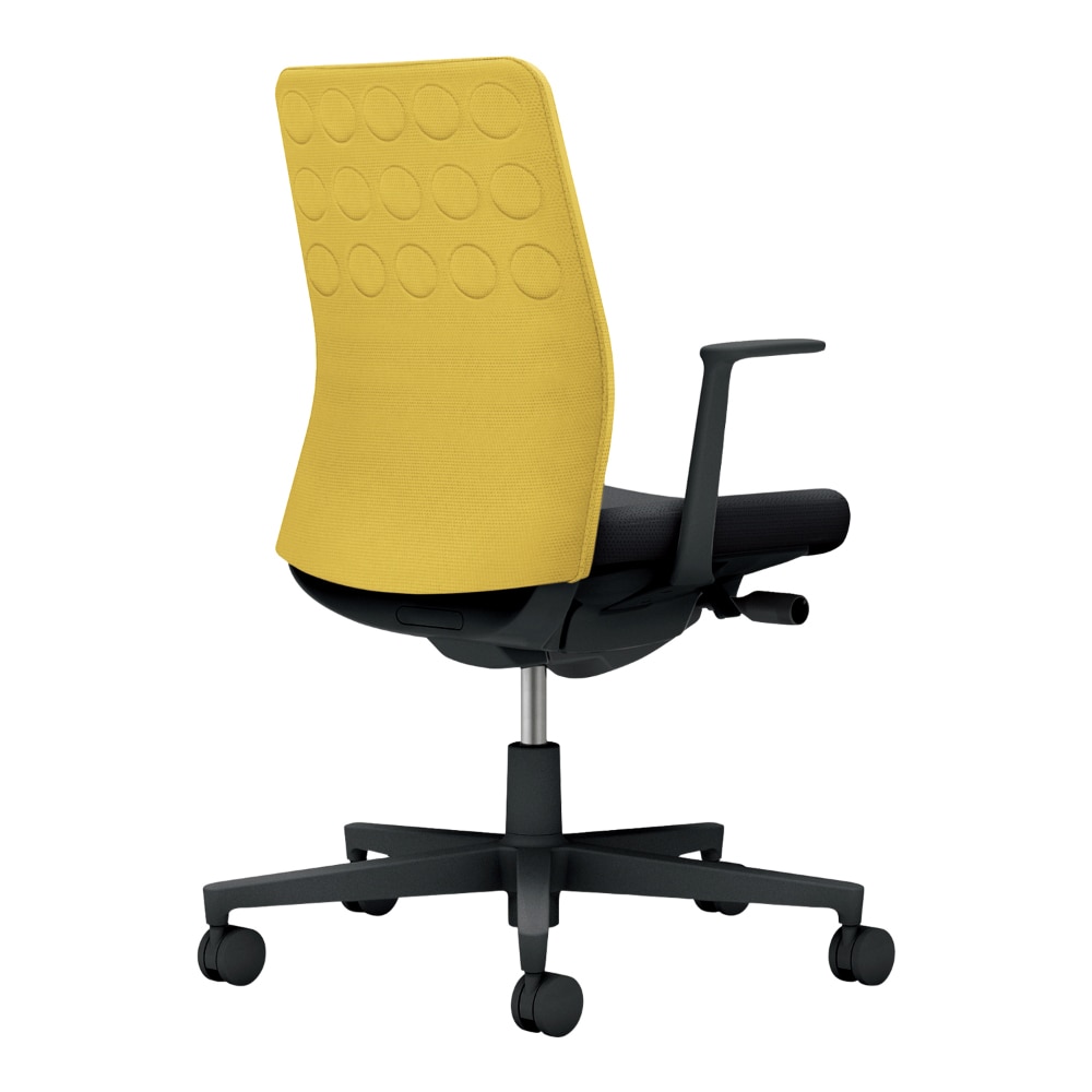 背：オリーブイエロー／座：ブラック