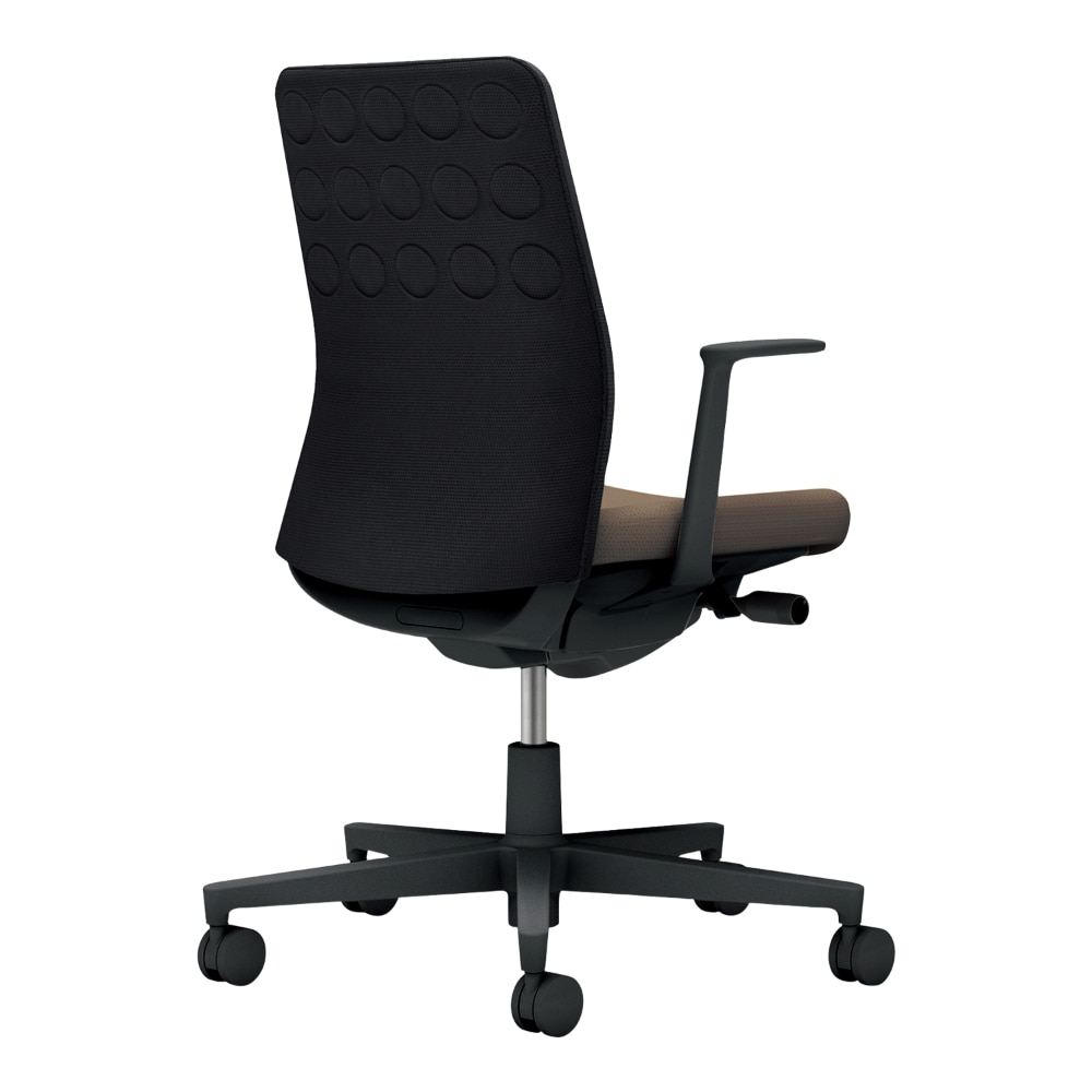 背：ブラック／座：ダークグレージュ