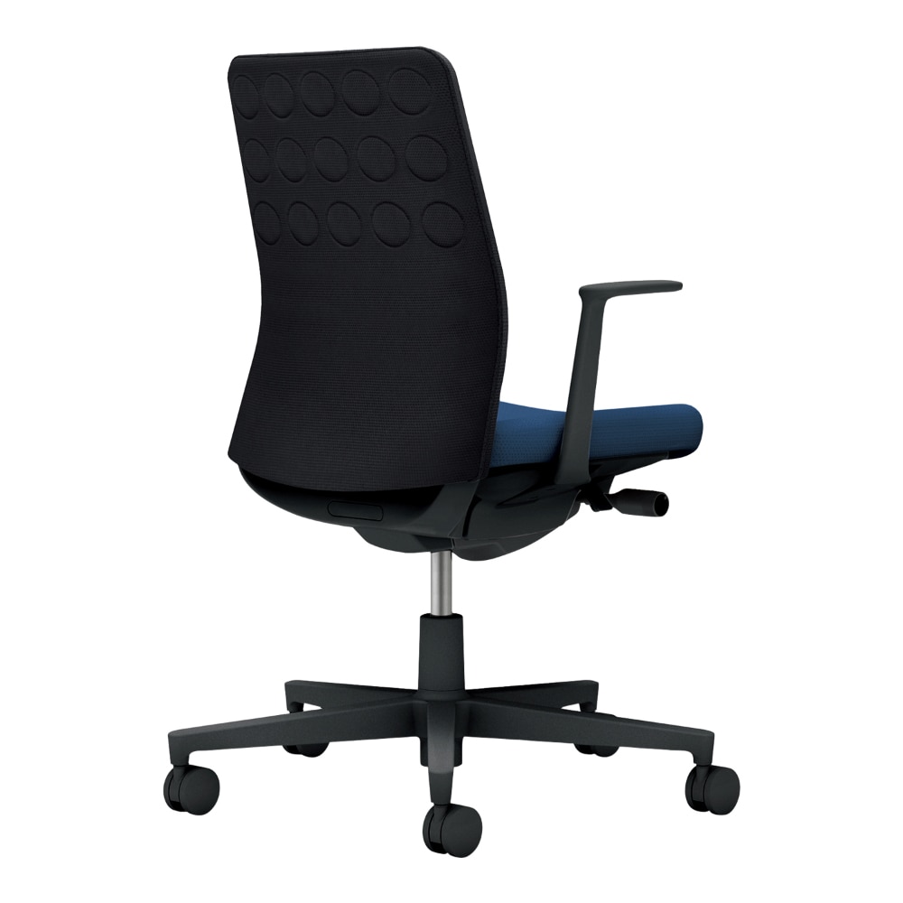 背：ブラック／座：ネイビー