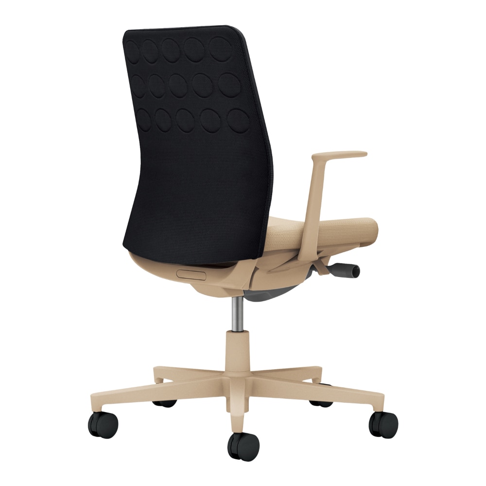 背:ブラック/座:ソフトベージュ