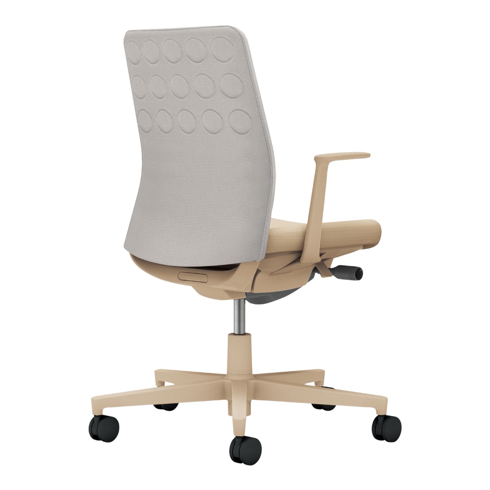 背：ライトグレー／座：ソフトベージュ