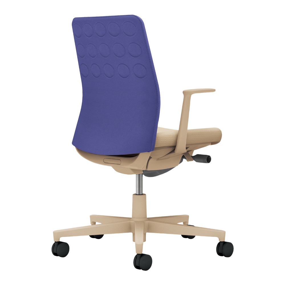 背：ディープパープル／座：ソフトベージュ