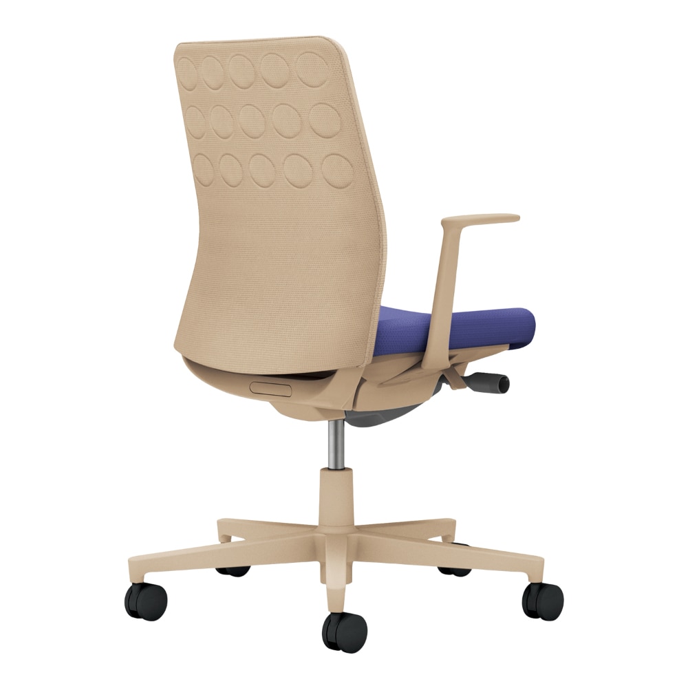 背：ソフトベージュ／座：ディープパープル