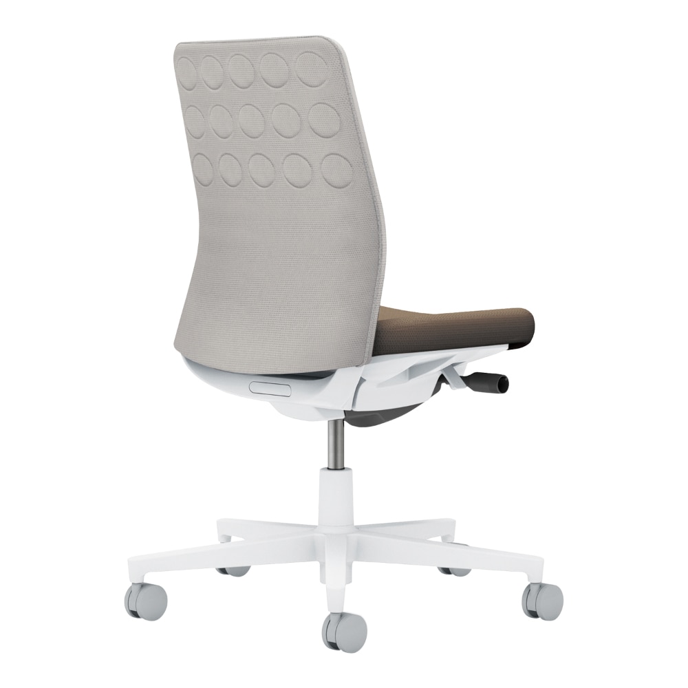 背：ライトグレー／座：ダークグレージュ