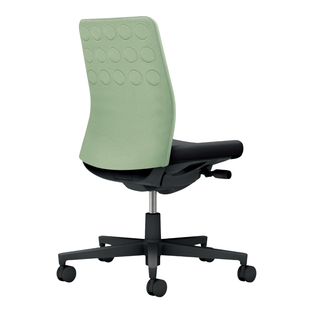 背:パウダーミント/座:ブラック