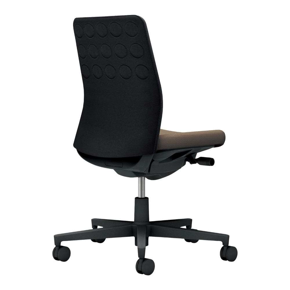 背：ブラック／座：ダークグレージュ