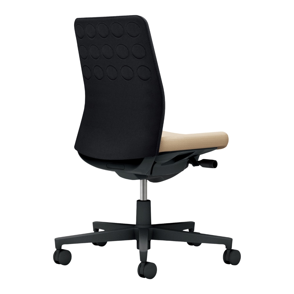 背：ブラック／座：ソフトベージュ