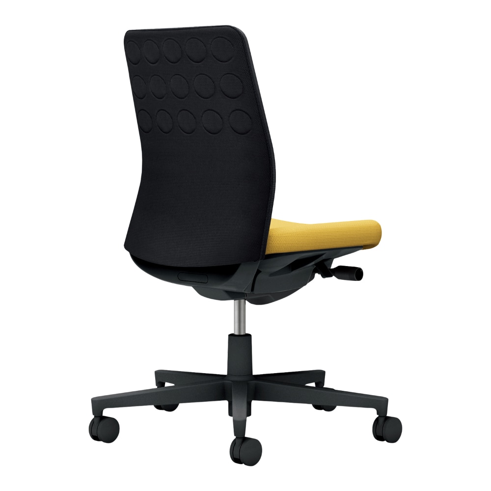 背:ブラック/座:オリーブイエロー