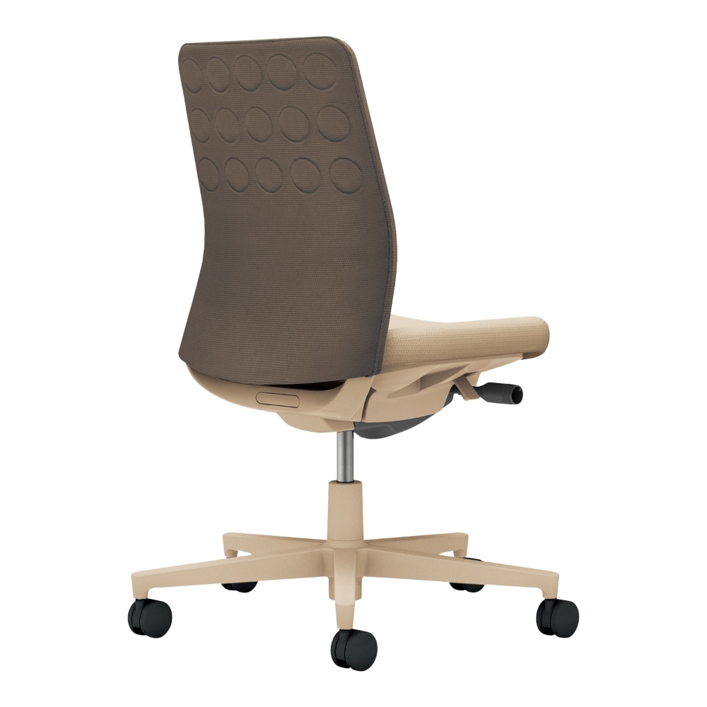 背：ダークグレージュ／座：ソフトベージュ