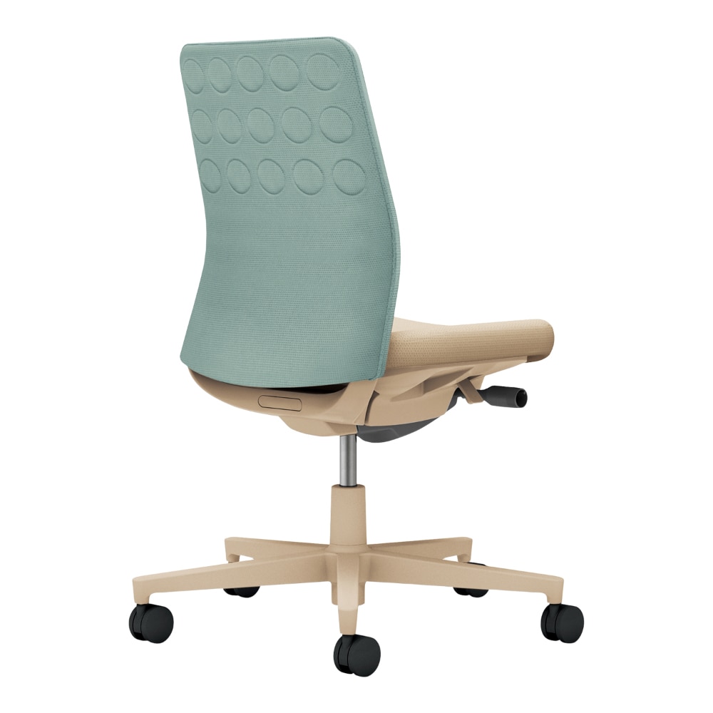 背：アッシュターコイズ／座：ソフトベージュ