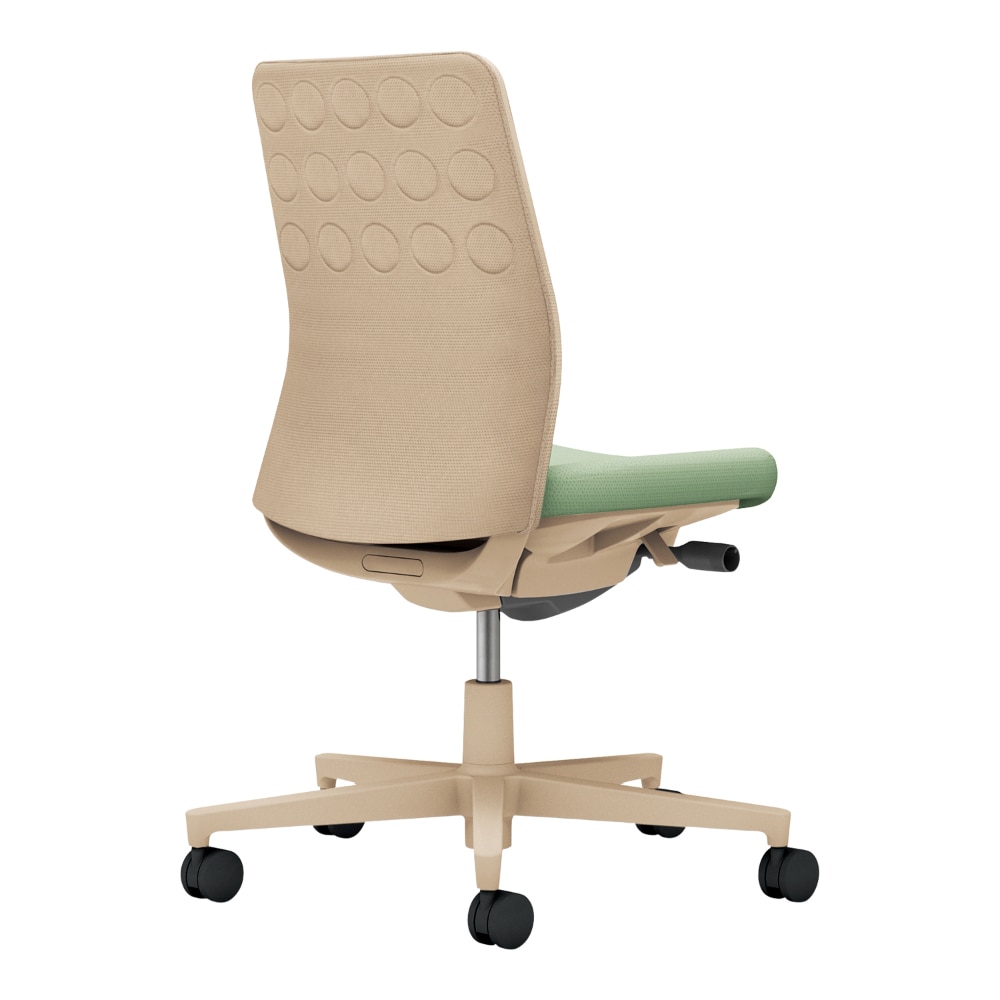 背：ソフトベージュ／座：パウダーミント