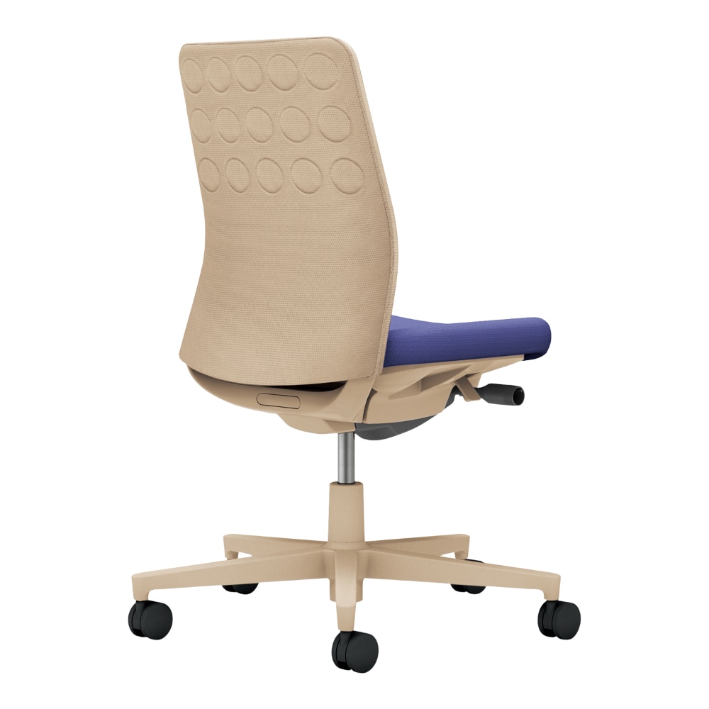 背：ソフトベージュ／座：ディープパープル