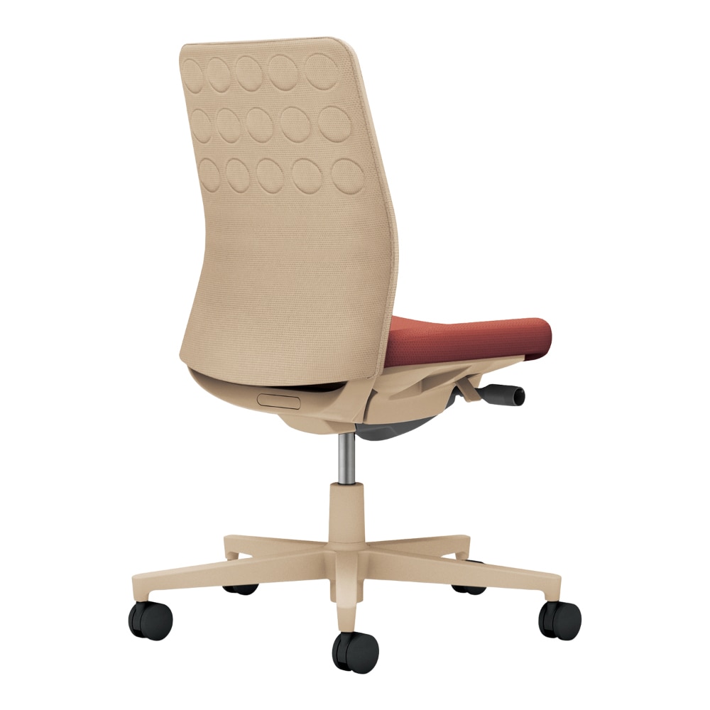 背:ソフトベージュ/座:パーシアンレッド