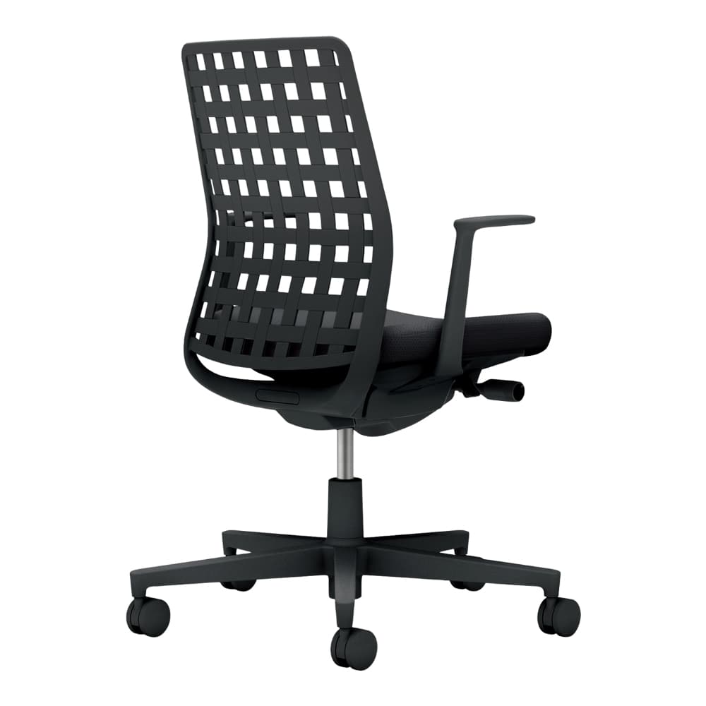 背樹脂：ブラック／座：ブラック