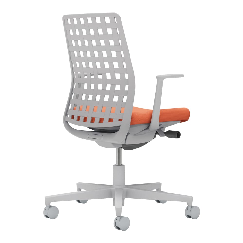 背樹脂：ライトグレー／座：ソフトテラコッタ